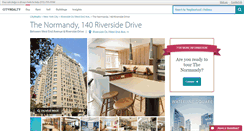 Desktop Screenshot of 140-riverside-drive.cityrealty.com