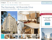 Tablet Screenshot of 140-riverside-drive.cityrealty.com