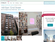 Tablet Screenshot of 160-east-72nd-street.cityrealty.com