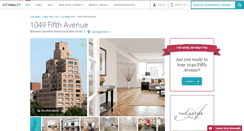 Desktop Screenshot of 1049fifthavenue.cityrealty.com