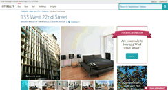 Desktop Screenshot of 133-west-22nd-street.cityrealty.com