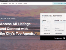 Tablet Screenshot of cityrealty.com