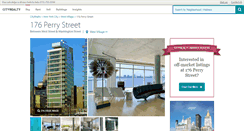 Desktop Screenshot of 176perrystreet.cityrealty.com